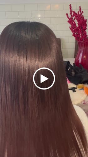 Customer video review of HAIR FINISHER - Efeito Espelhado - Nanocristalização