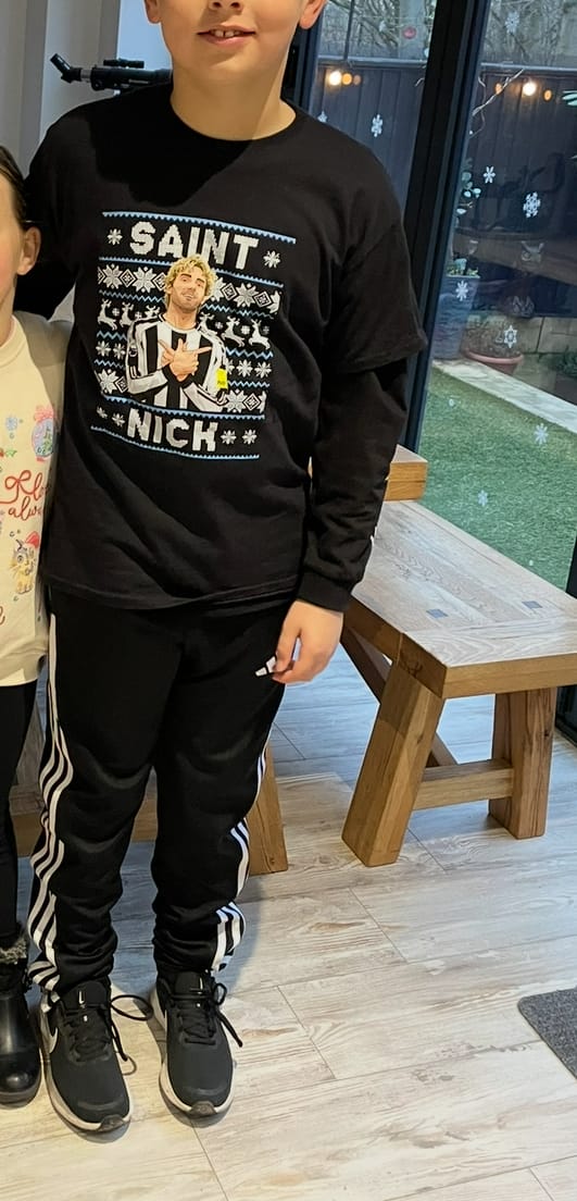 Customer photo review of SAINT NICK