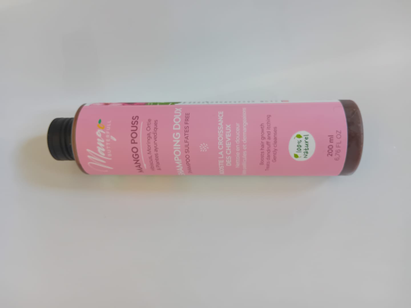 Customer photo review of Shampoing Doux POUSS