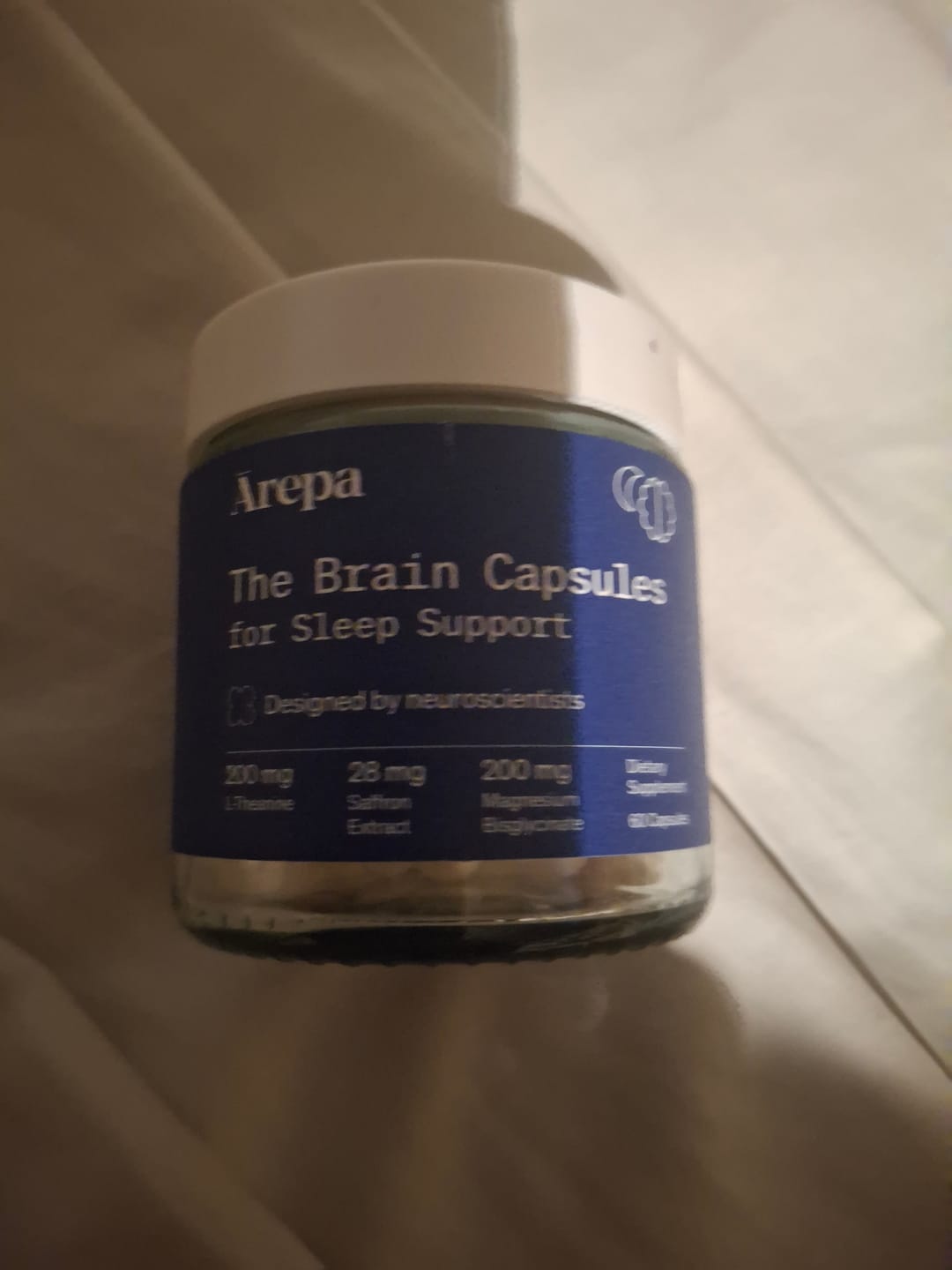Customer photo review of The Brain Capsules for Sleep Support