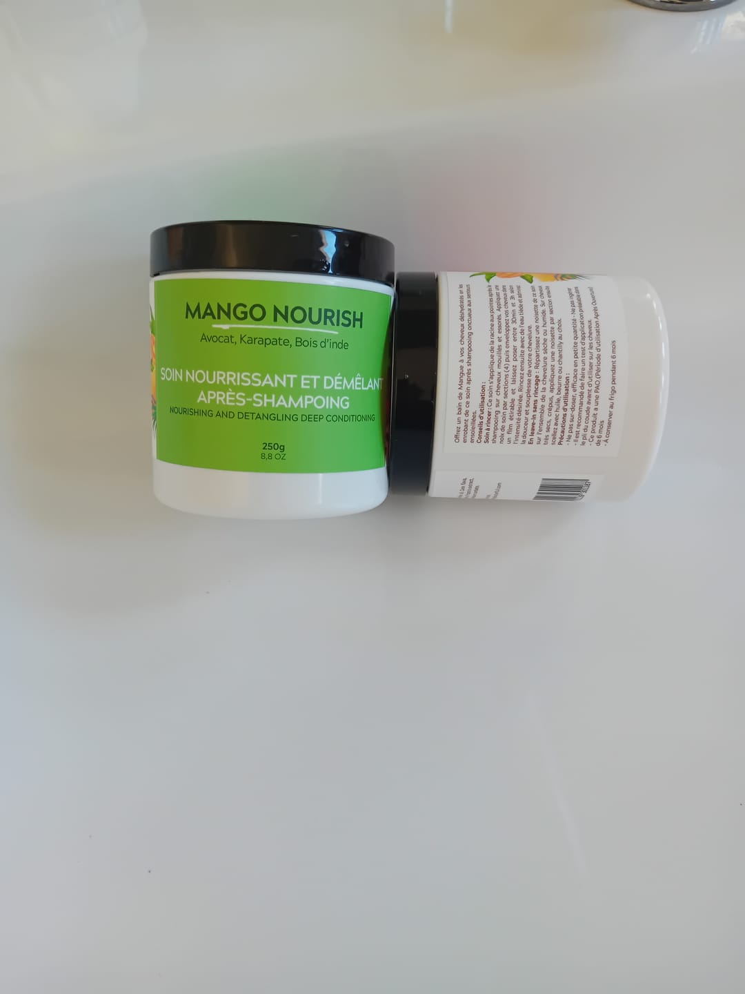 Customer photo review of Soin nourrissant et démêlant après-shampoing - NOURISH