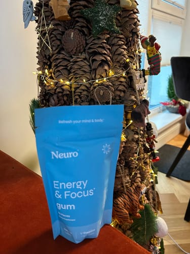 Customer photo review of Energy & Focus Gum