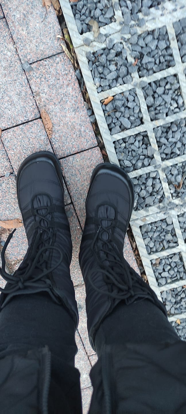 Customer photo review of Vaistoa Hanki 2 | Barefoot Winter Boots