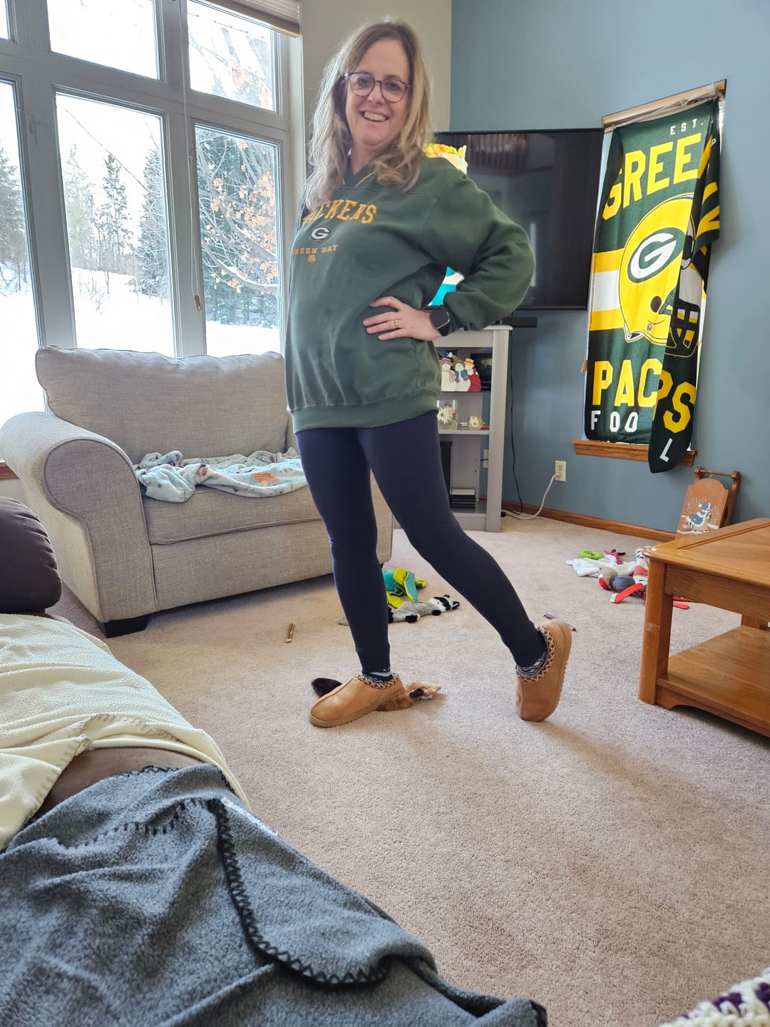 Customer photo review of So Soft Leggings