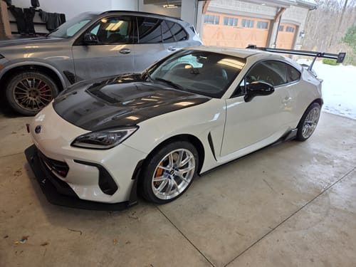 Customer photo review of 2022-Up GR86 BRZ Front Vented Bumper Hood