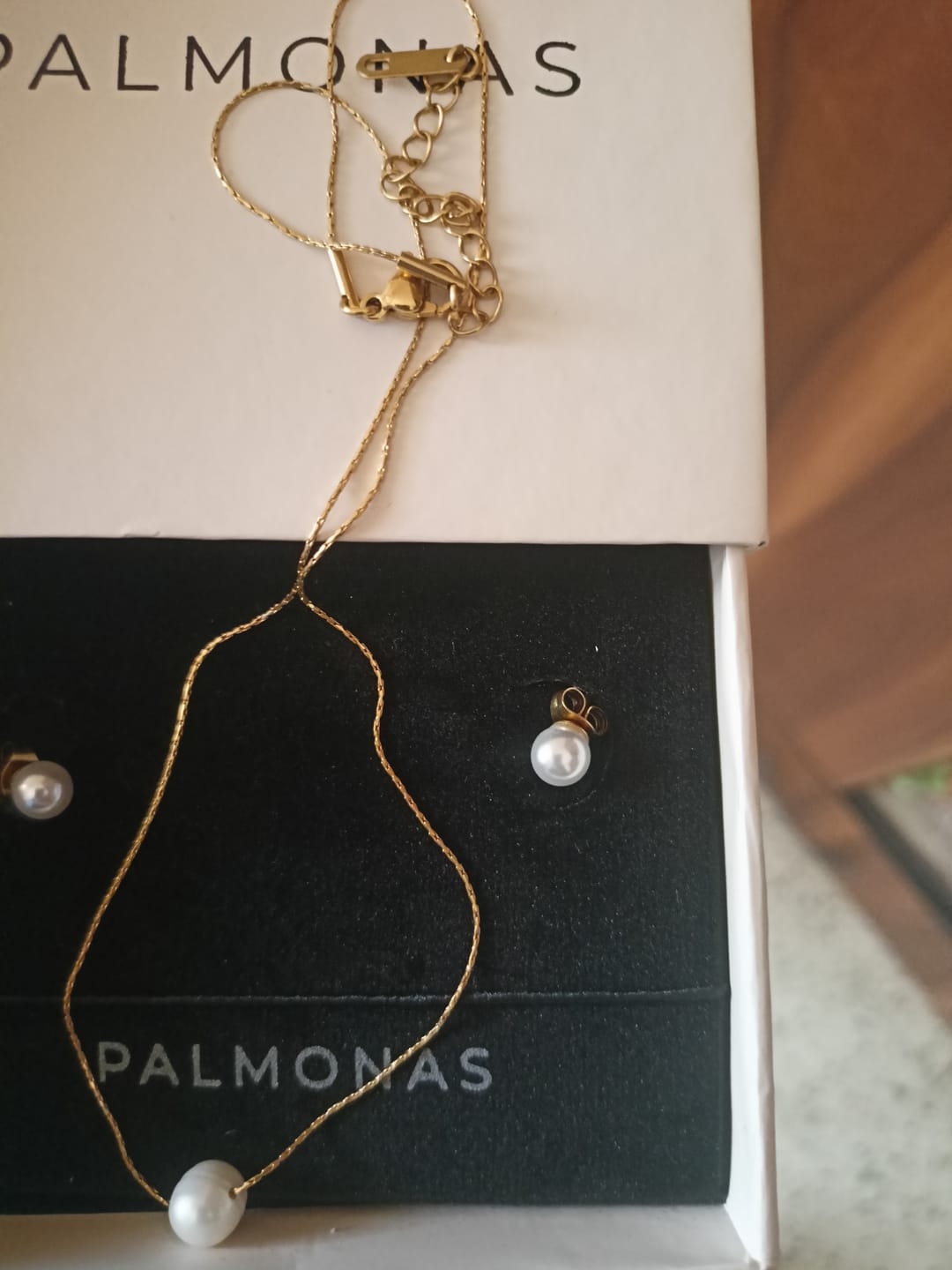 Customer photo review of Serene Pearl Set