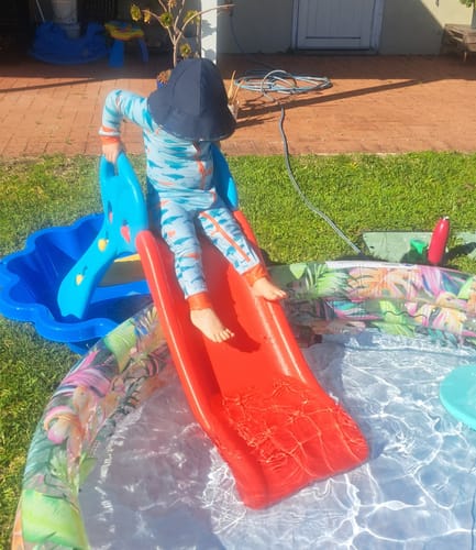Customer photo review of Ocean Buddies Sunsuit