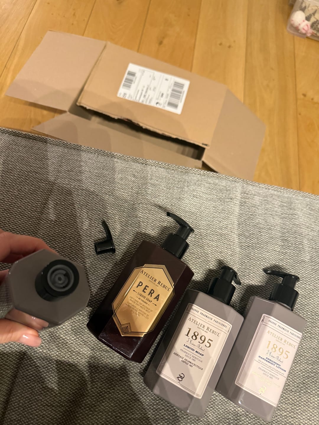 Customer photo review of 1895 Hand & Body Lotion 250ml