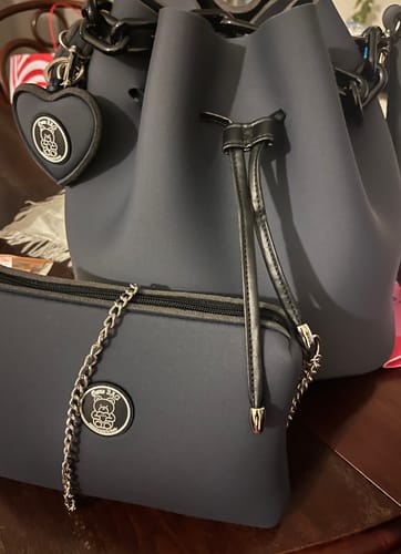 Customer photo review of Pochette catena in acciaio