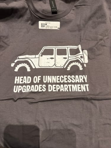 Customer photo review of Head Position T-Shirt