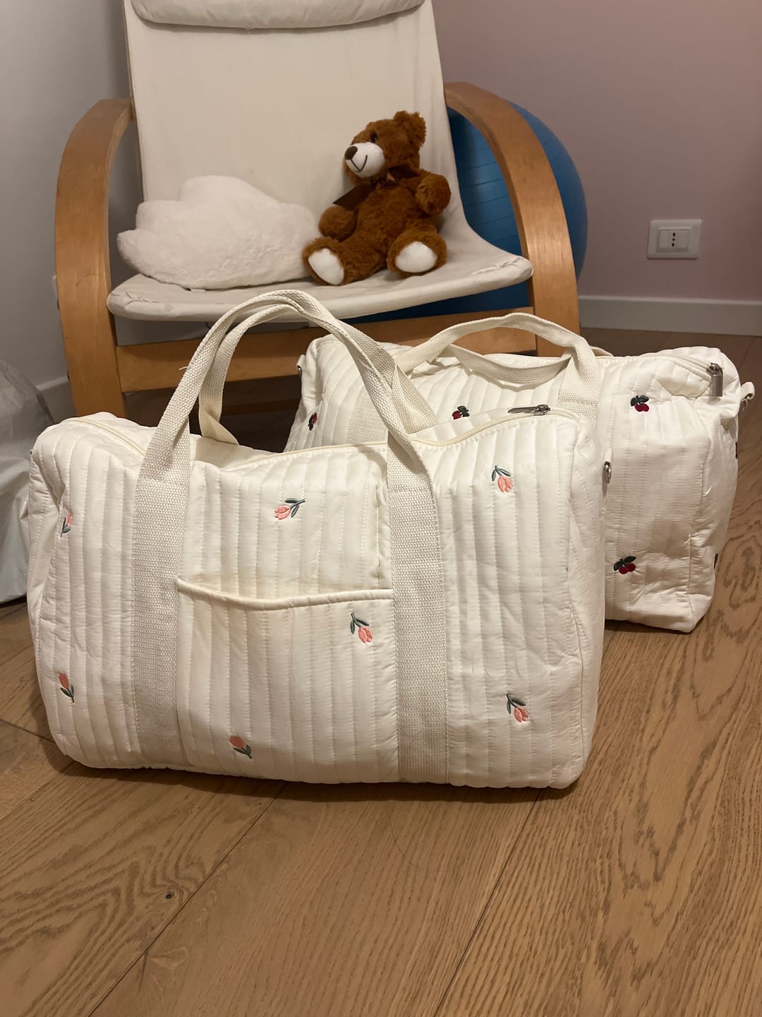 Customer photo review of Mom Essentials Duffle Tote Bag - Buy 1 Get 1 Free