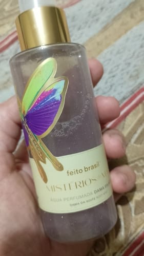 Customer photo review of Água Perfumada Dama da Noite