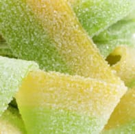Customer photo review of Just Enough - 
Pickle Sour Belts- 6oz