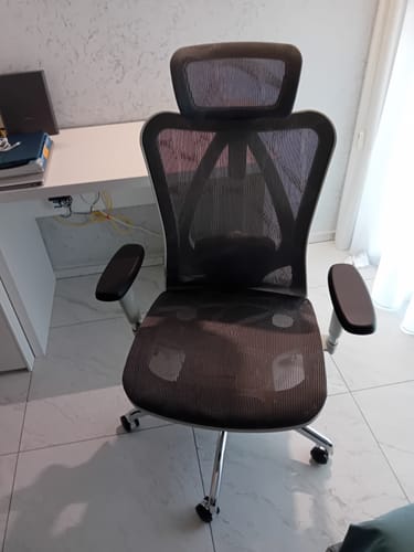 Customer photo review of Sihoo M57 Full Mesh Breathable Office Chair for Sedentary Lifestyle