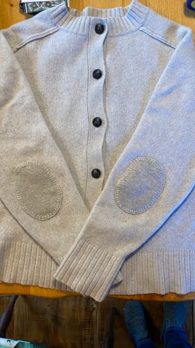 Customer photo review of Small Elbow Patches