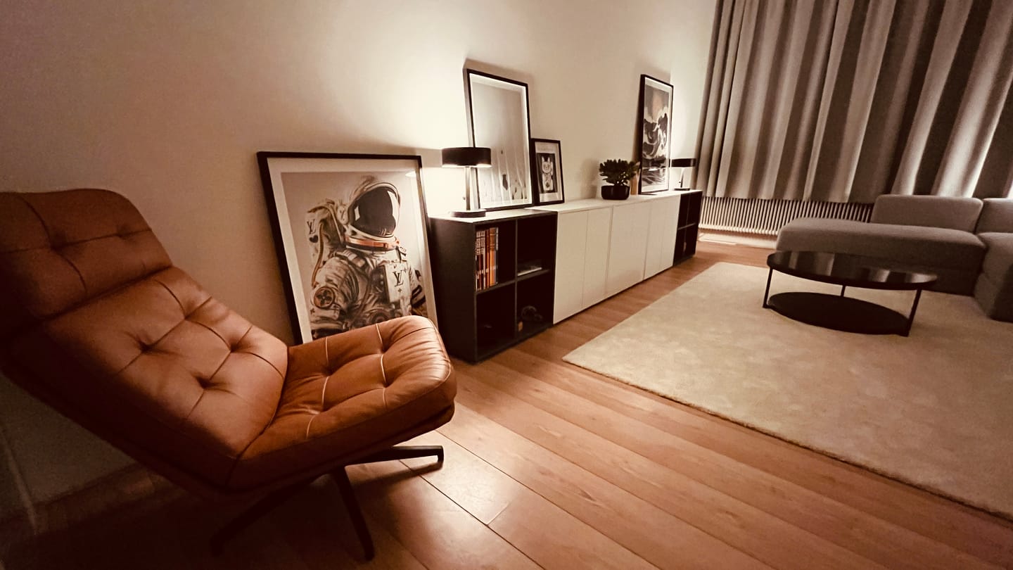 Customer photo review of LV Spaceman Poster