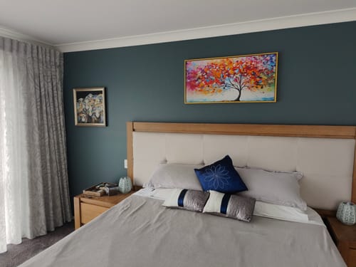 Customer photo review of AUTUMN'S RAINBOW CANVAS