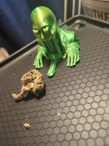 Customer photo review of Gold Spectrum THCA Flower - Exotic Quality Strain of the Month