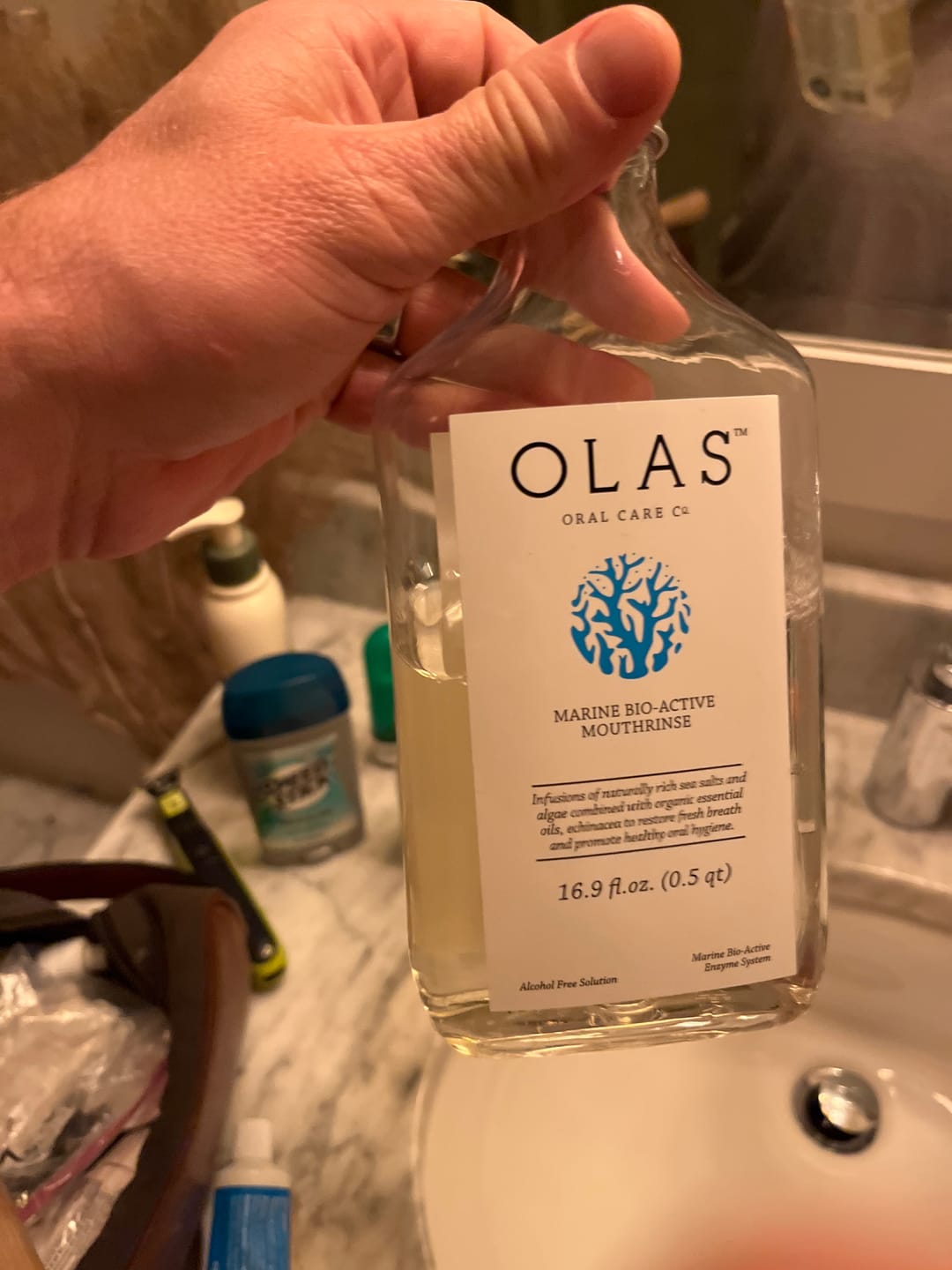 Customer photo review of OLAS Mouthrinse - 500 mL