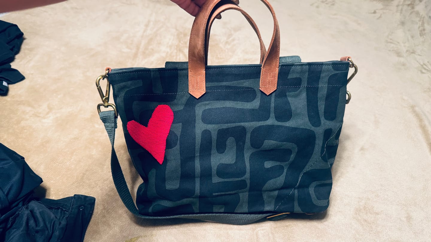 Customer photo review of Commuter - Safari Kuba with Red Beaded Heart