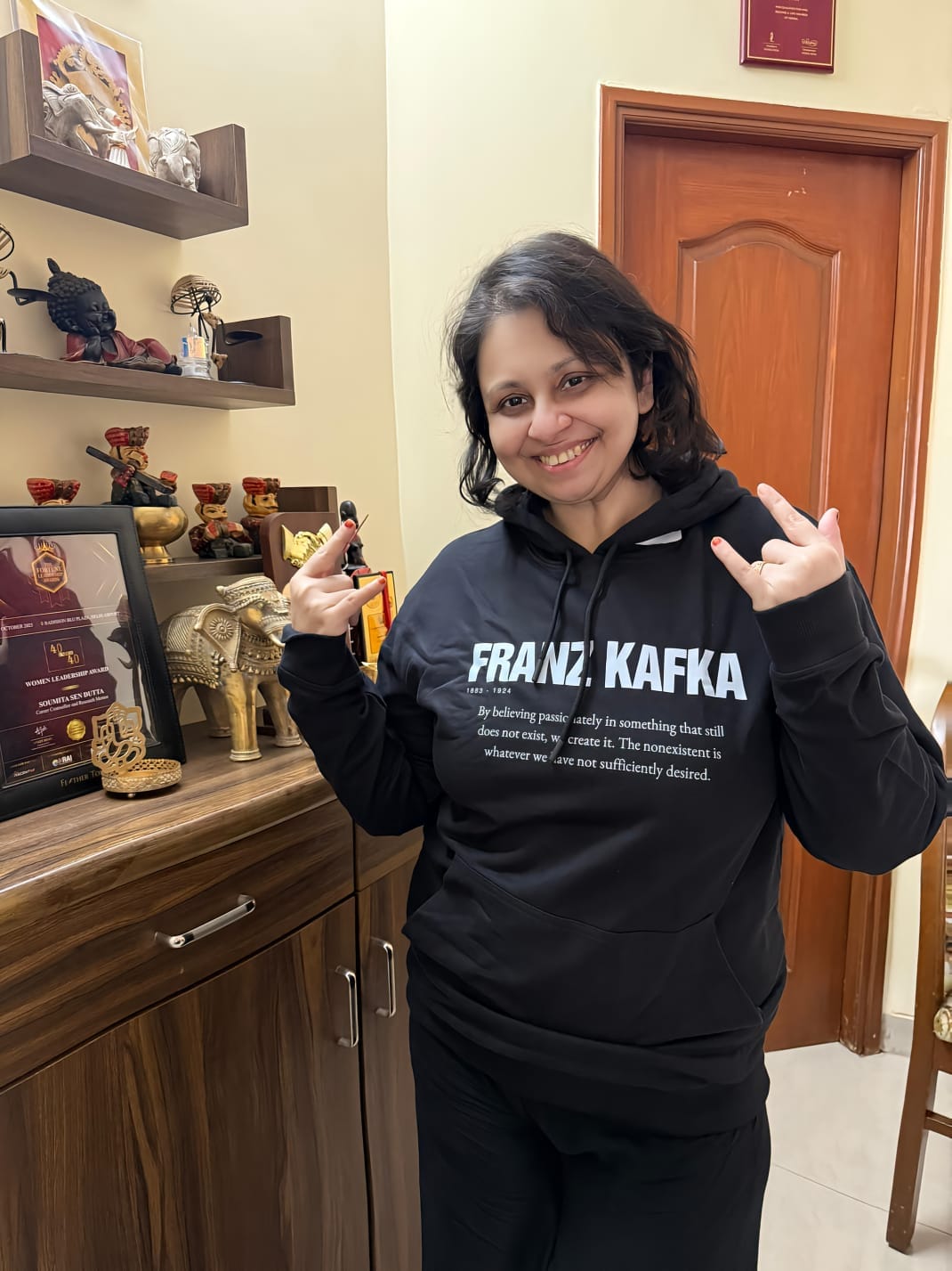 Customer photo review of Dostoevsky: Literature Hoodie