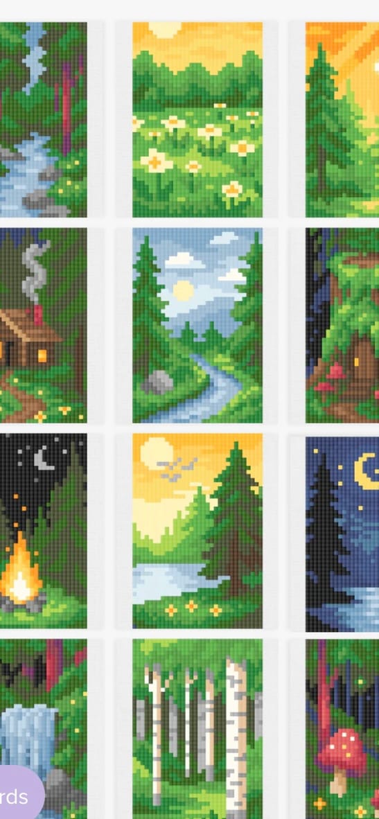 Customer photo review of Woodland Landscape Set