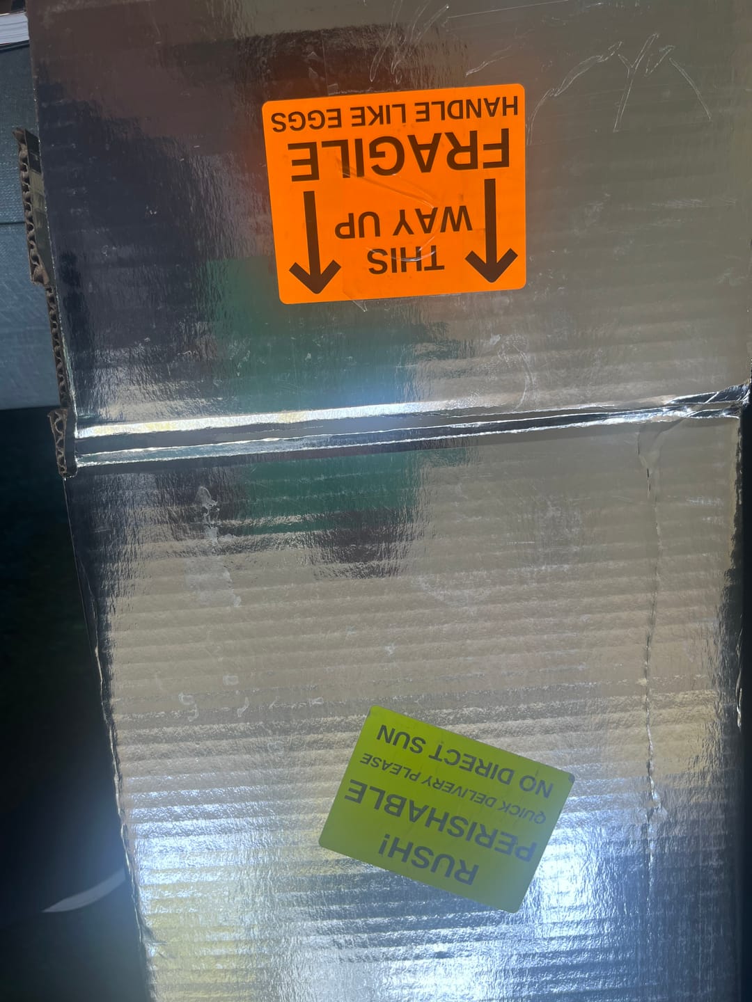 Customer photo review of PROTECT CHOCOLATES FROM MELTING - Add Icepack packaging