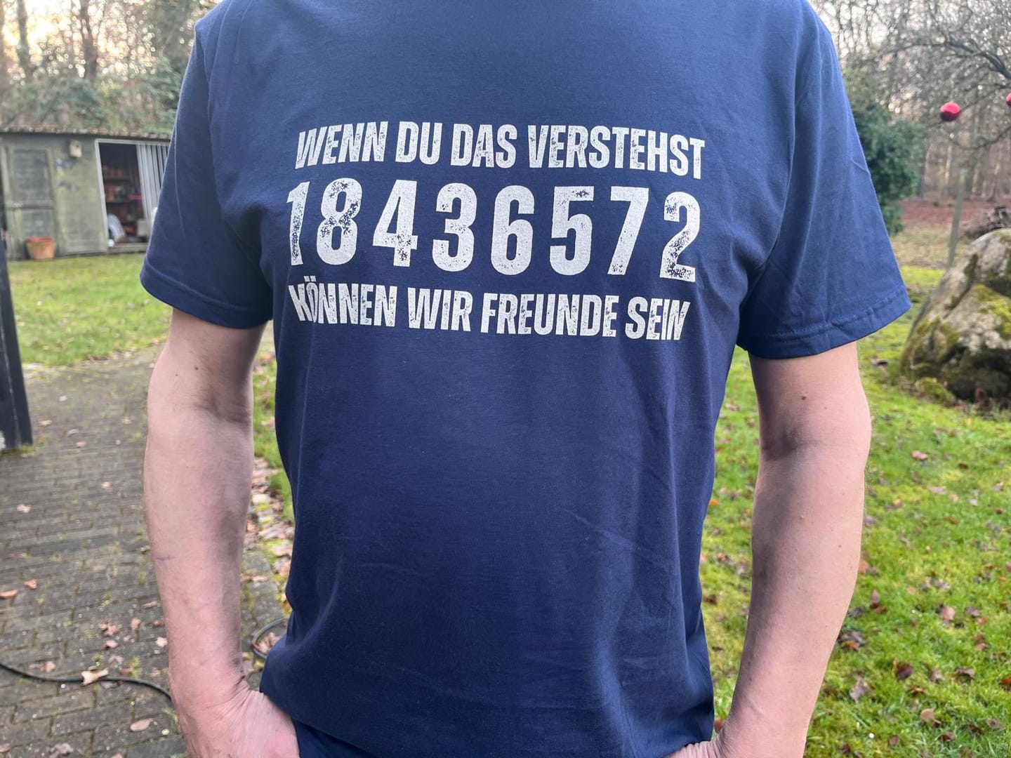 Customer photo review of Wenn du das verstehst Grunge V8 18436572 T-Shirt