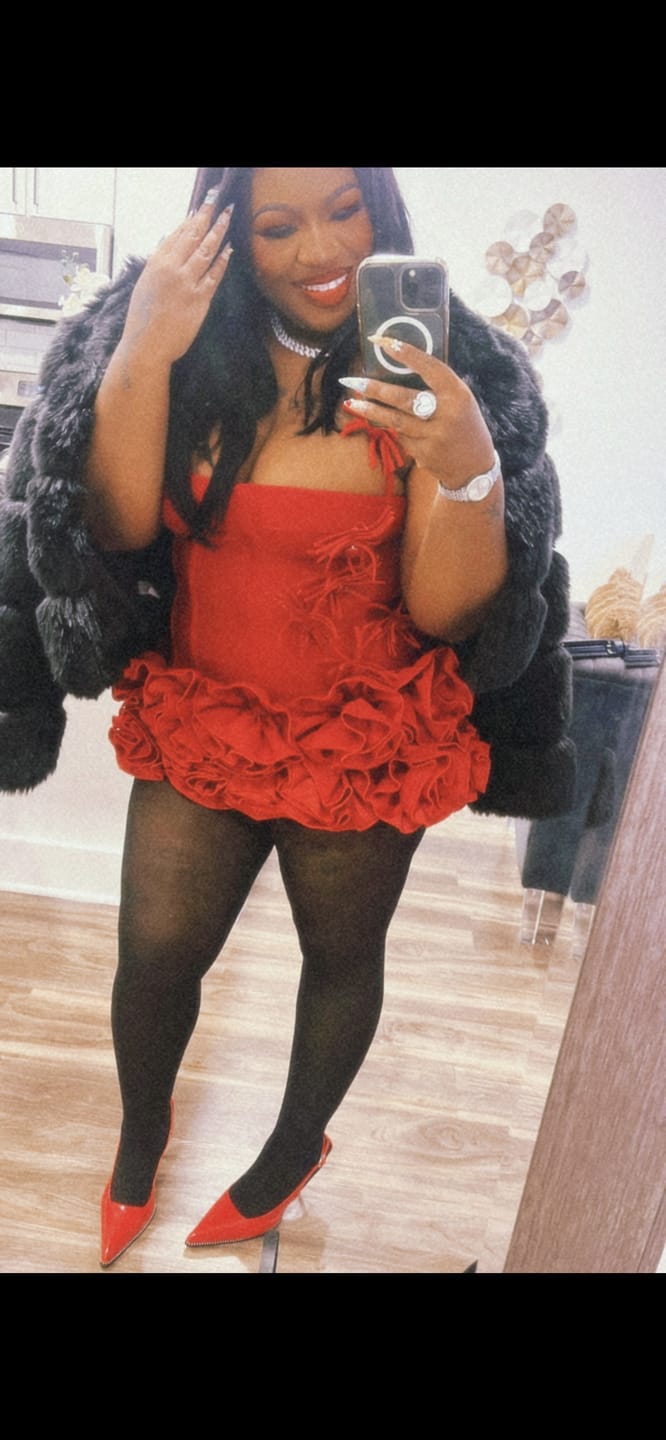 Customer photo review of Neveah Mini Dress