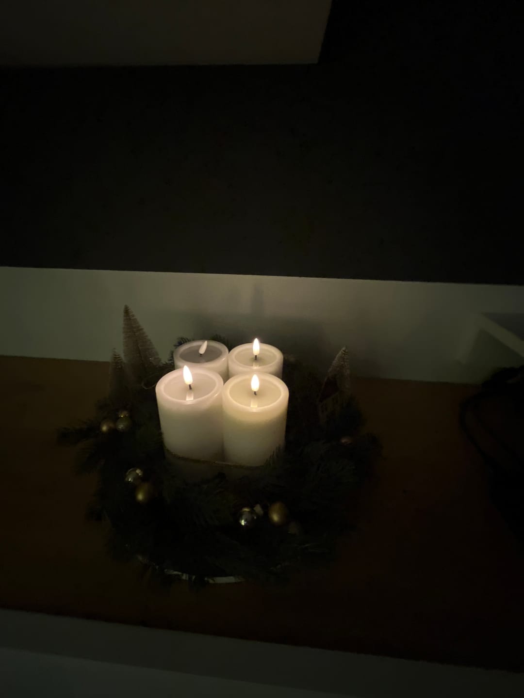 Customer photo review of Unique LED Bloklys D 7,5 x 12,5 cm Hvid