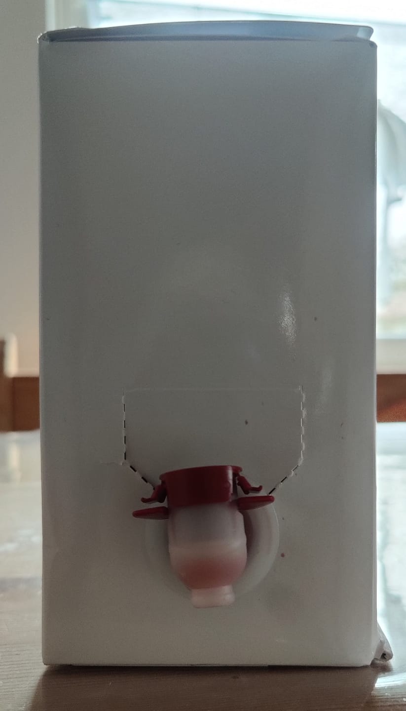 Customer photo review of Granatapfelsaft · Bag-in-Box - 3L