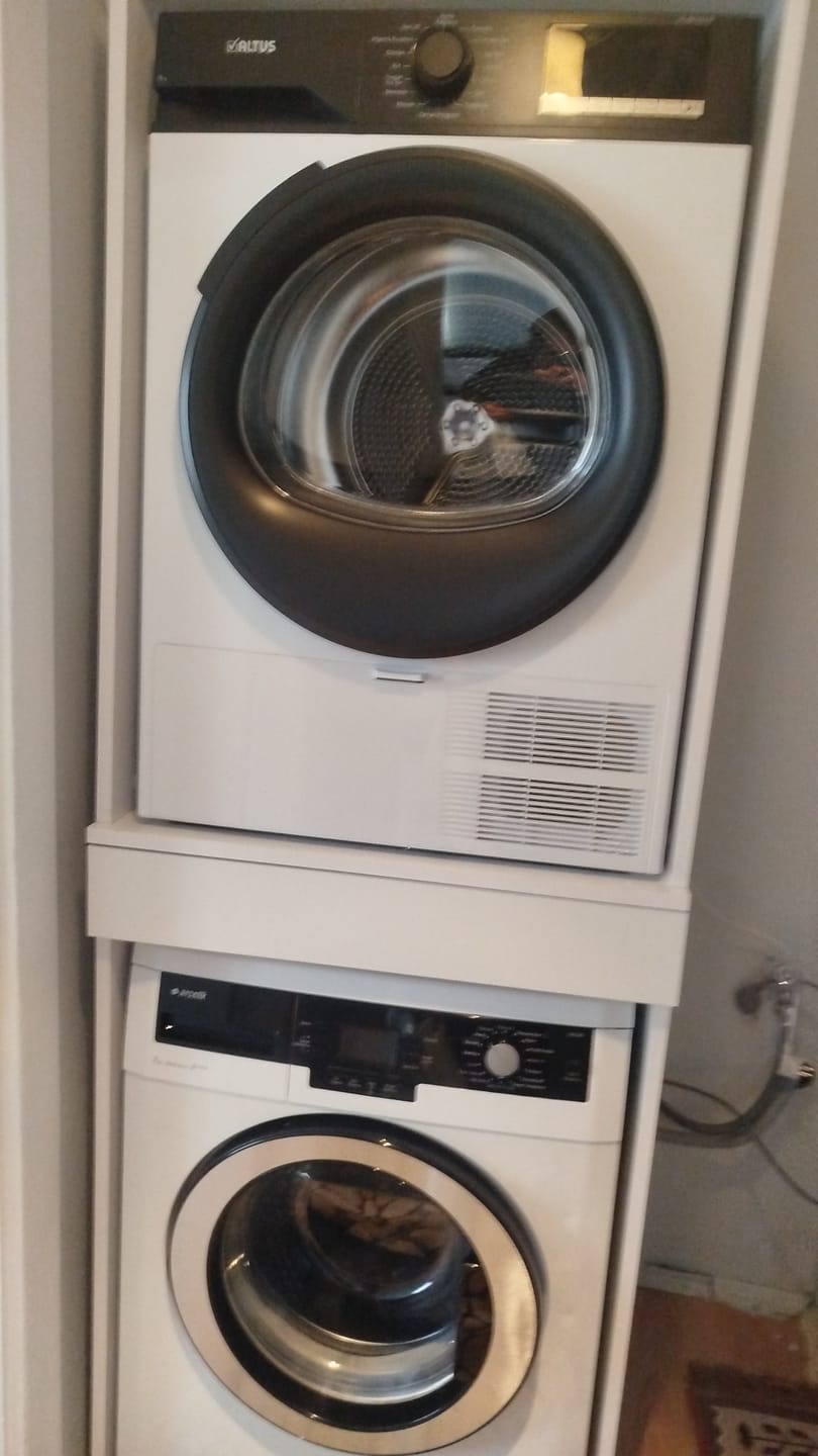 Customer photo review of Rani KD113 Çamaşır Ve Kurutma Makinesi Dolabı Çekmeceli Banyo Dolabı Beyaz