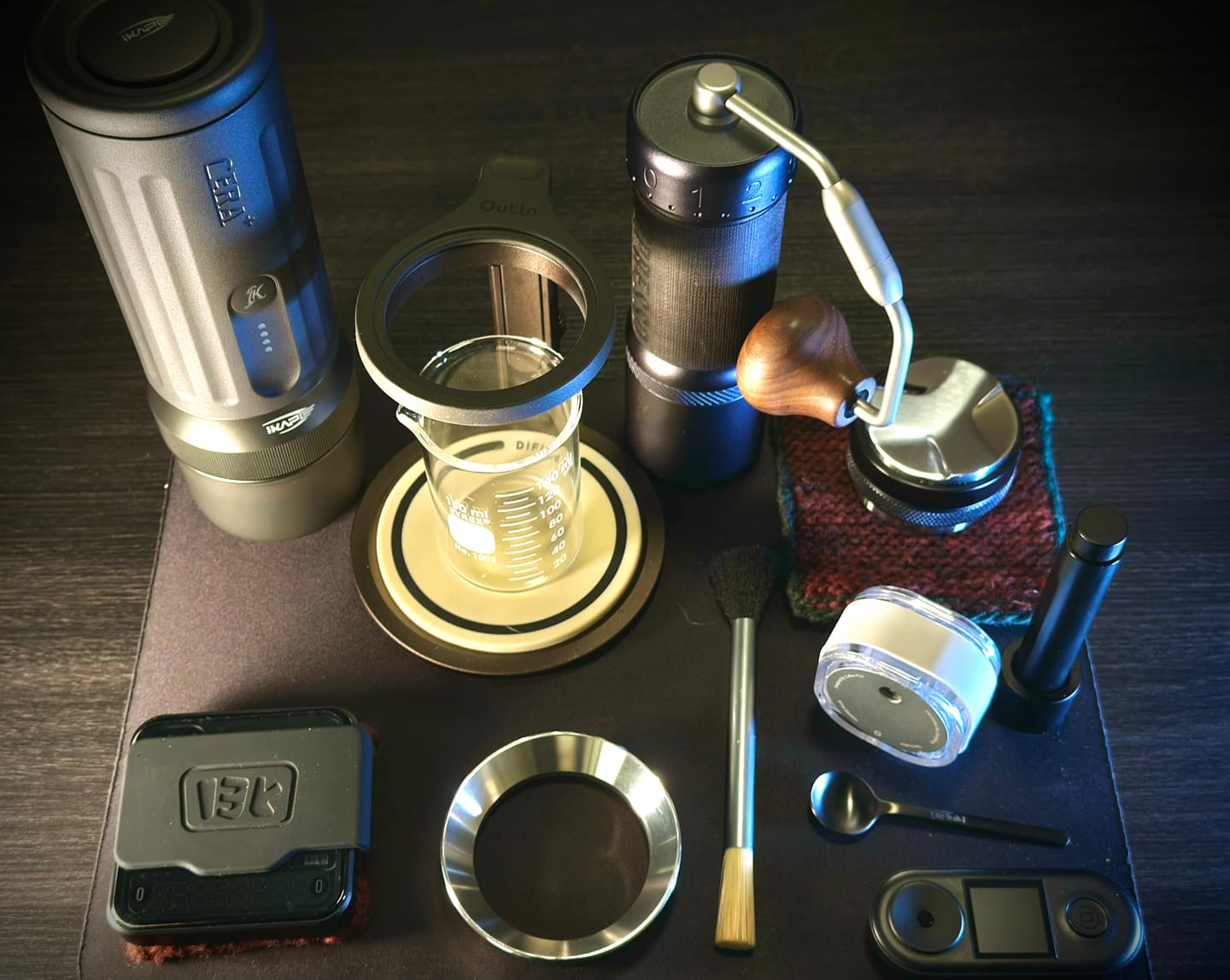 Customer photo review of KAPO K2 / K2 Pro Portable Espresso Machine (51mm & 58mm)