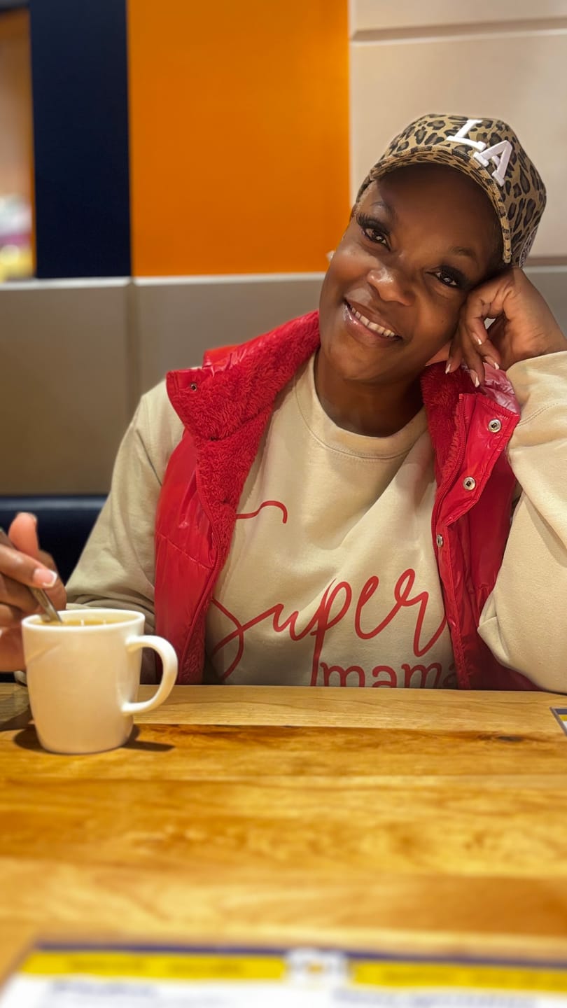 Customer photo review of Super Mama sweatshirt