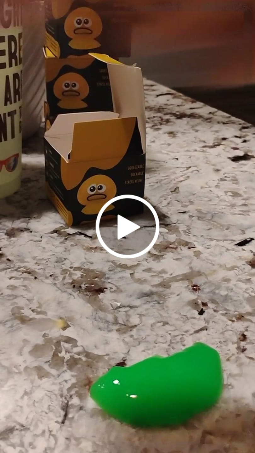 Customer video review of Puking Ball®