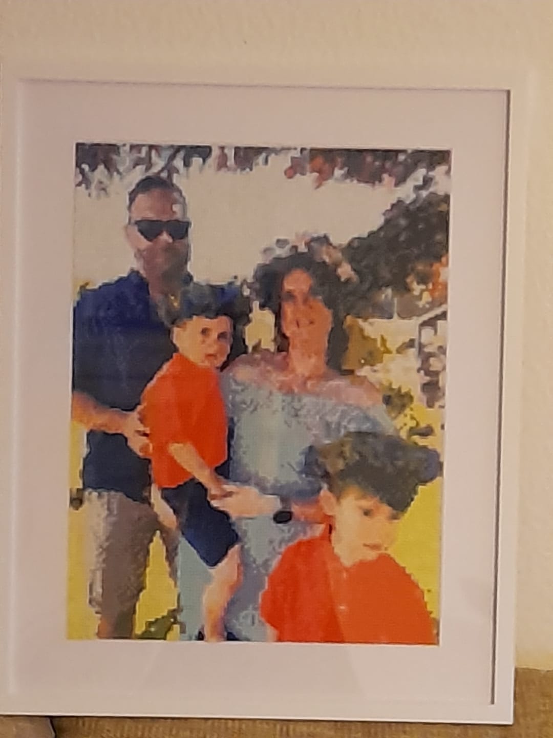 Customer photo review of Eget Foto Diamond Painting