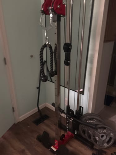 Customer photo review of MIKOLO G3 Plate Loaded Pulley Tower