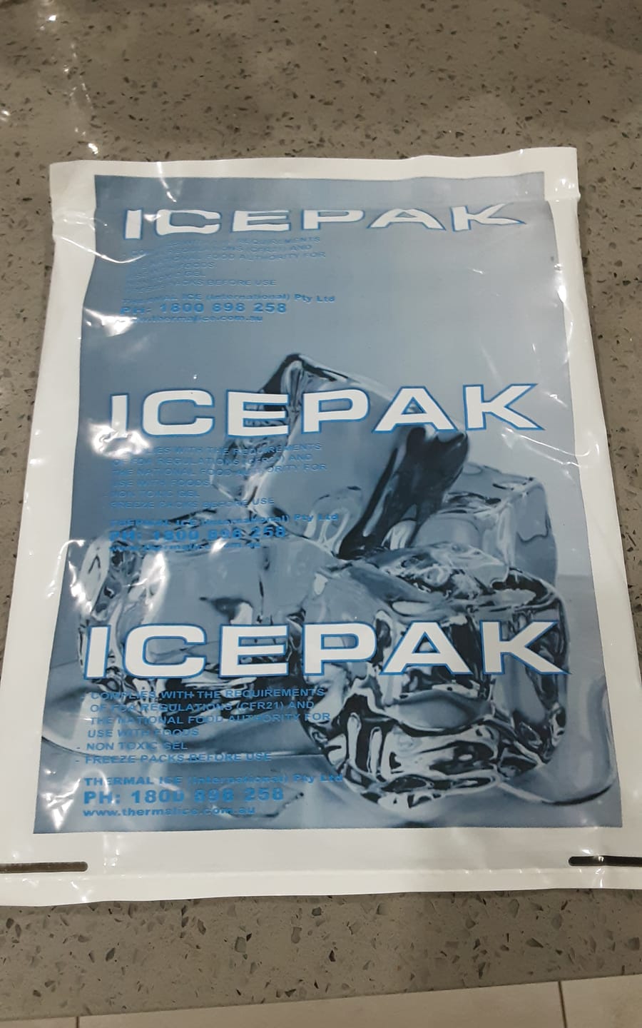 Customer photo review of PROTECT CHOCOLATES FROM MELTING - Add Icepack packaging