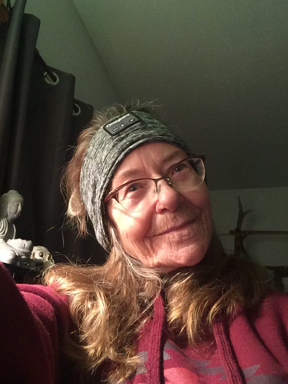 Customer photo review of CozyBand Wireless Headphones