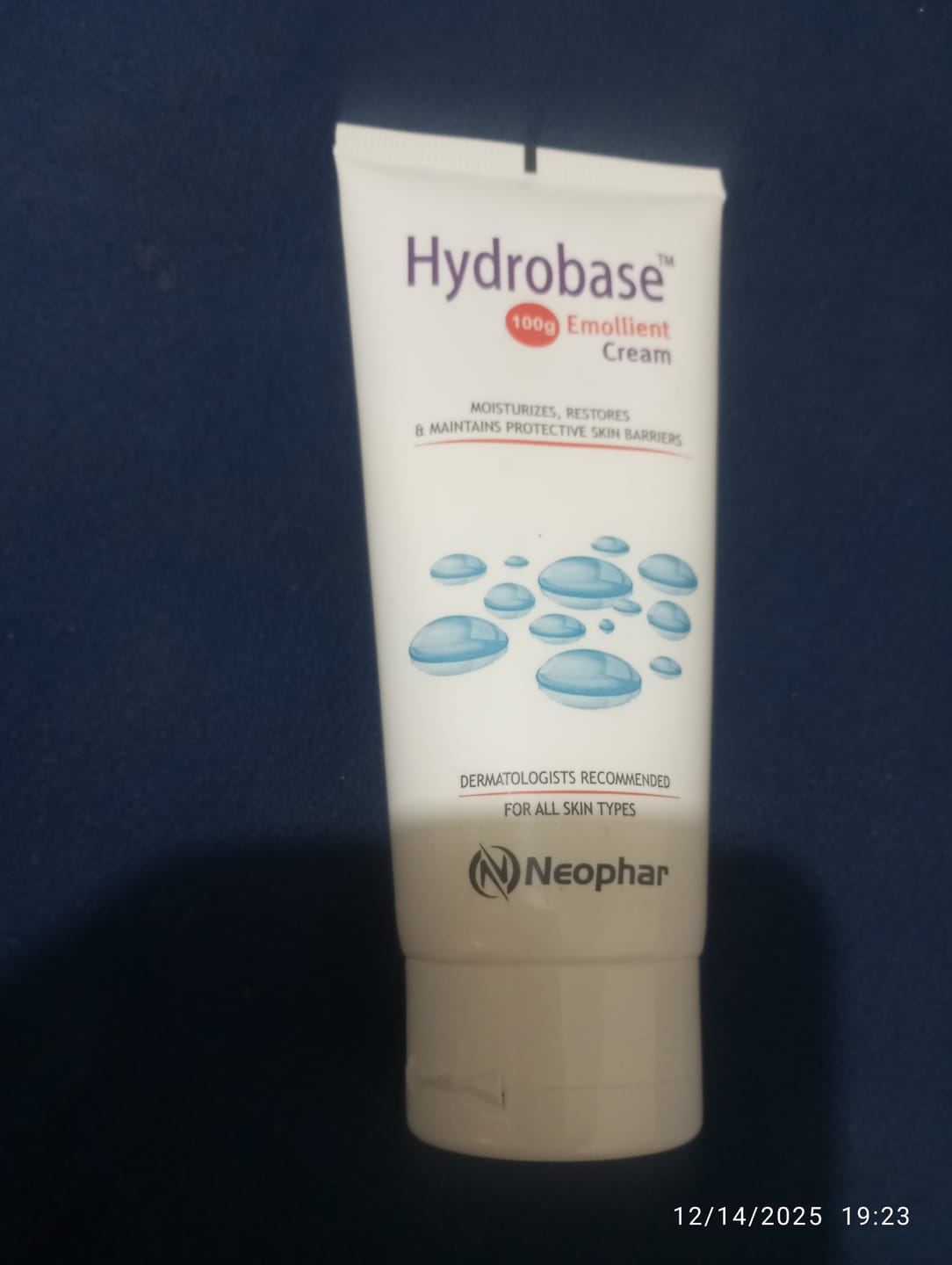 Customer photo review of Hydrobase Emollient Cream
