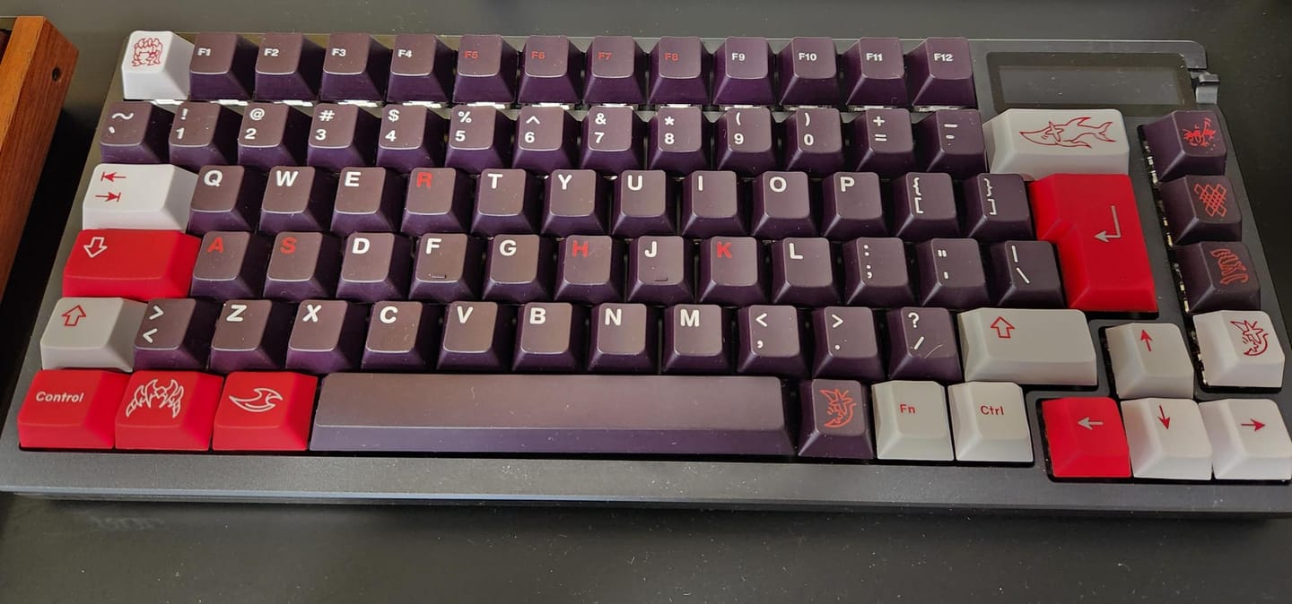 Customer photo review of Milkyway Keys Shark Tail Tuş Takımı