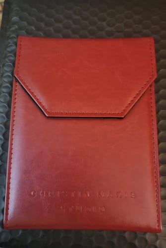 Customer photo review of Onyx (Black) Solstice Gemstone Necklace