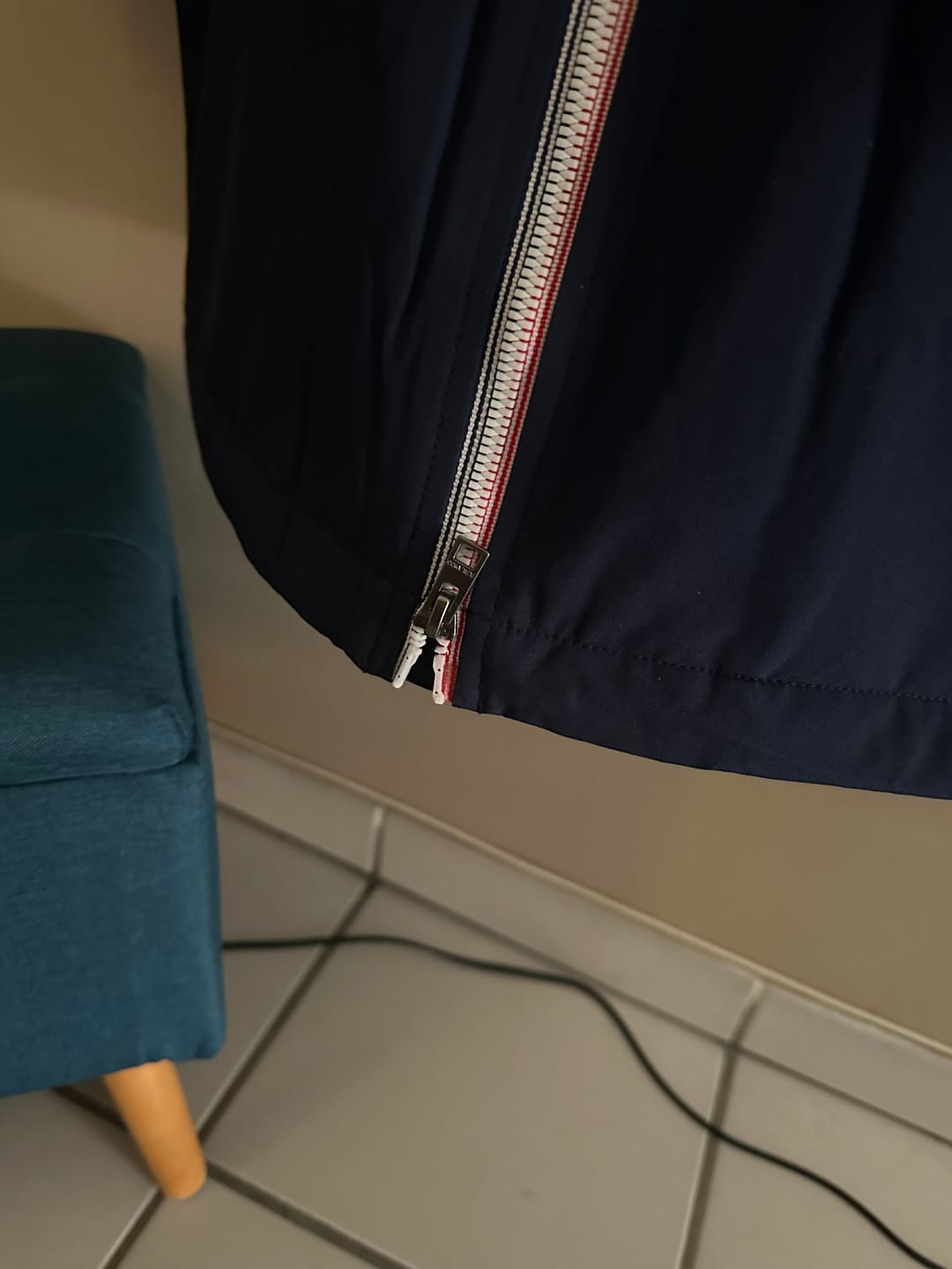 Customer photo review of Parka Stormer doublure polaire déperlante bleu marine