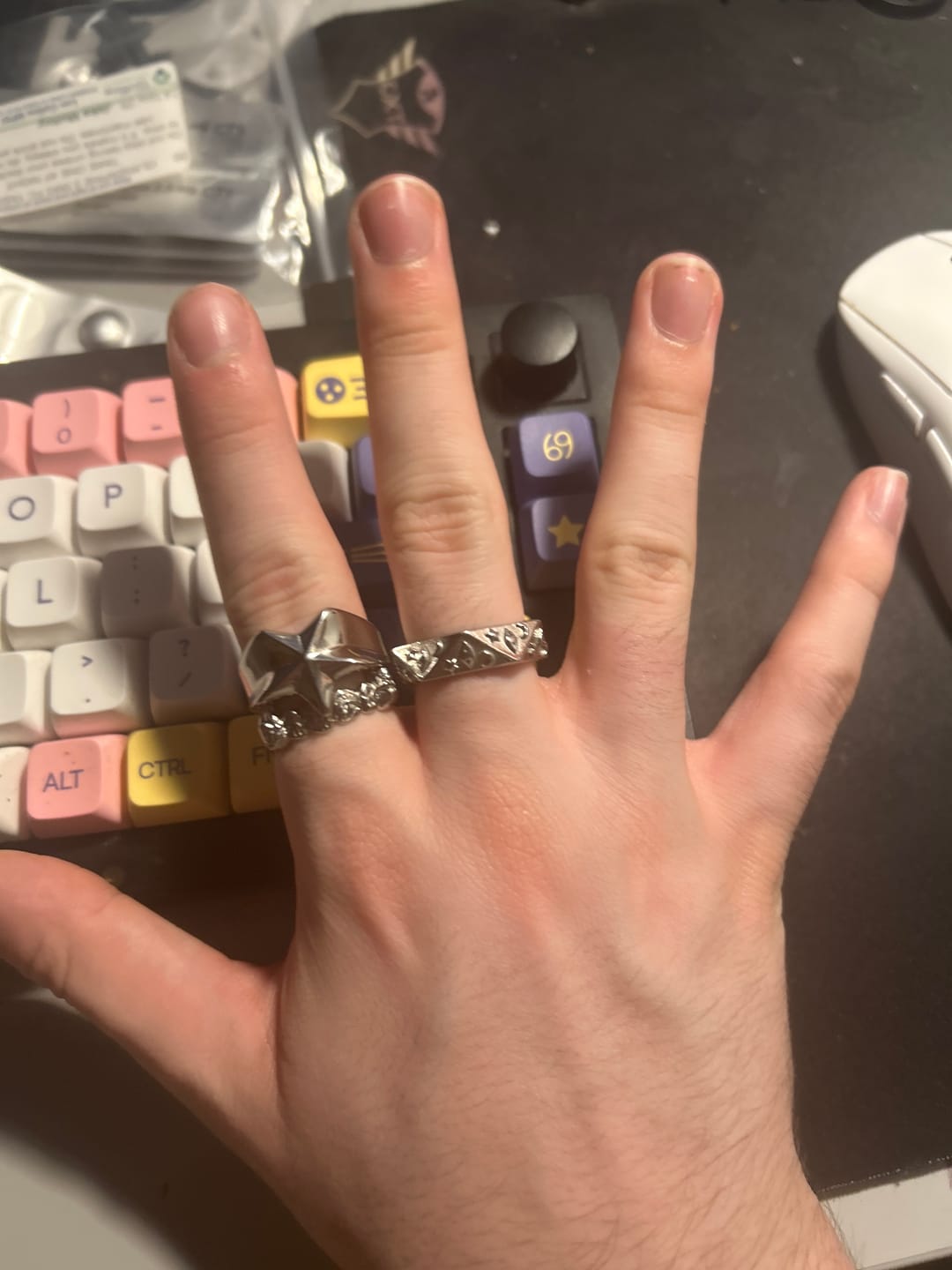 Customer photo review of ASTROLOGY RING