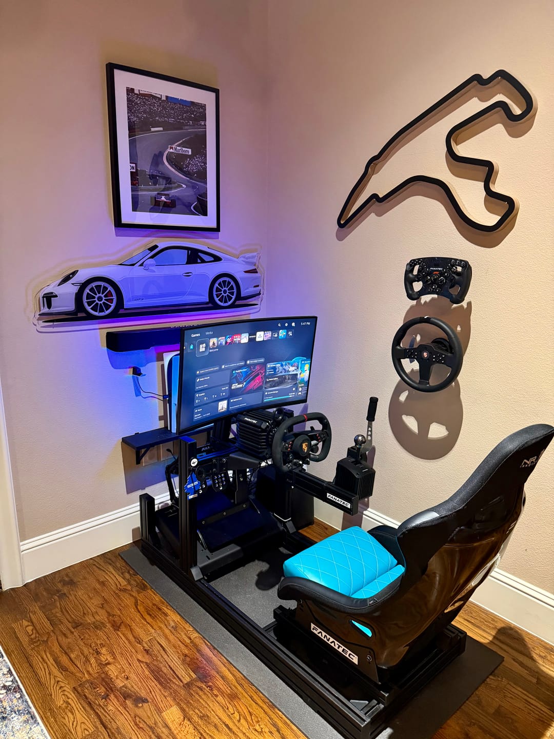 Customer photo review of Your Custom Car Acrylic Print Service