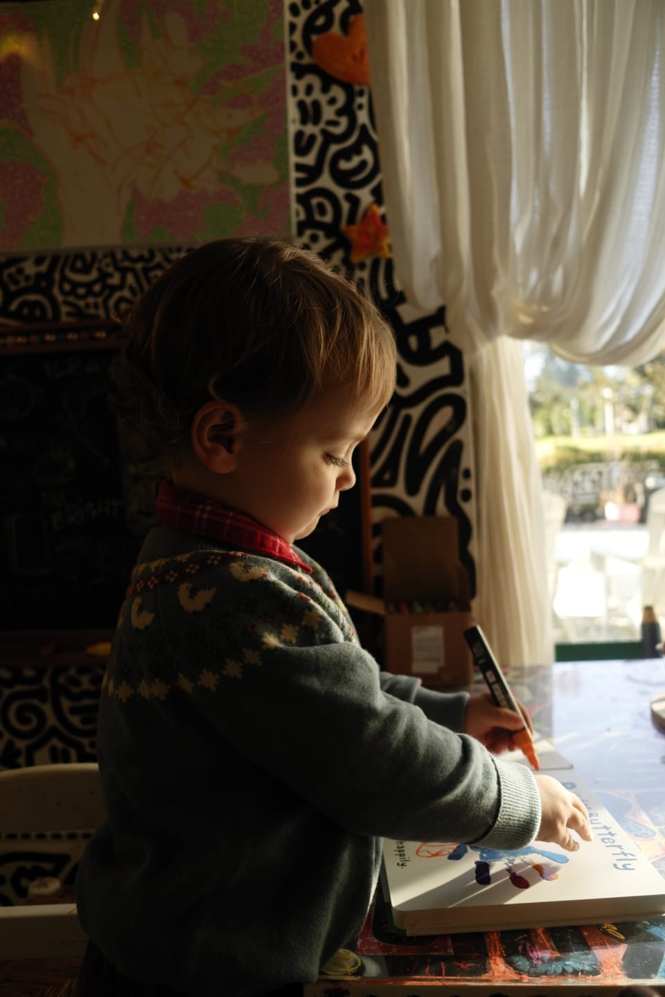 Customer photo review of Little Ducks Fairisle Knitted Jumper