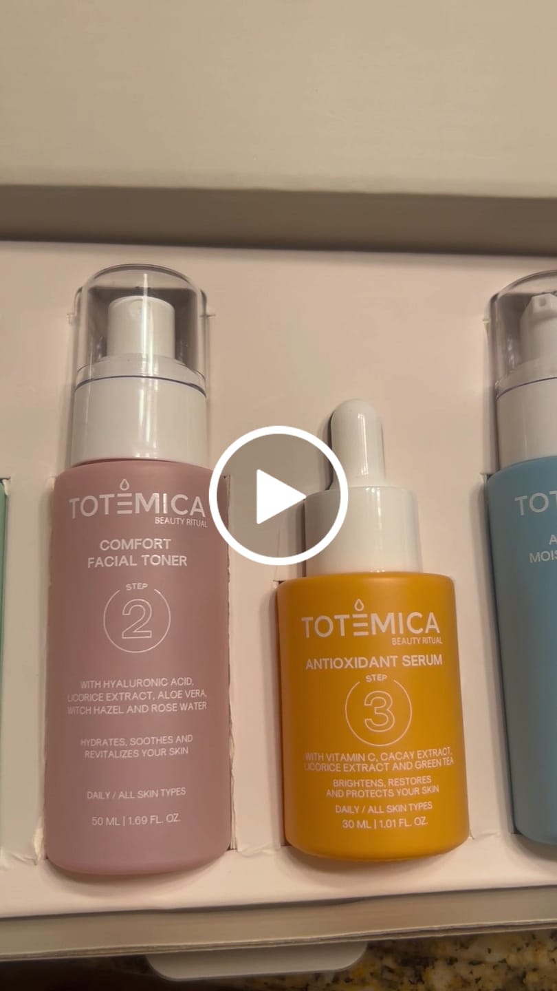 Customer video review of PR BOX Skin Care
