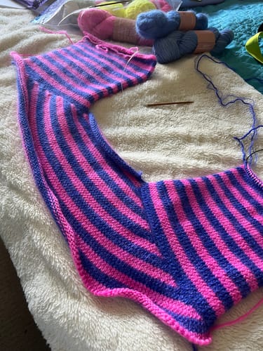 Customer photo review of Mohair Lace