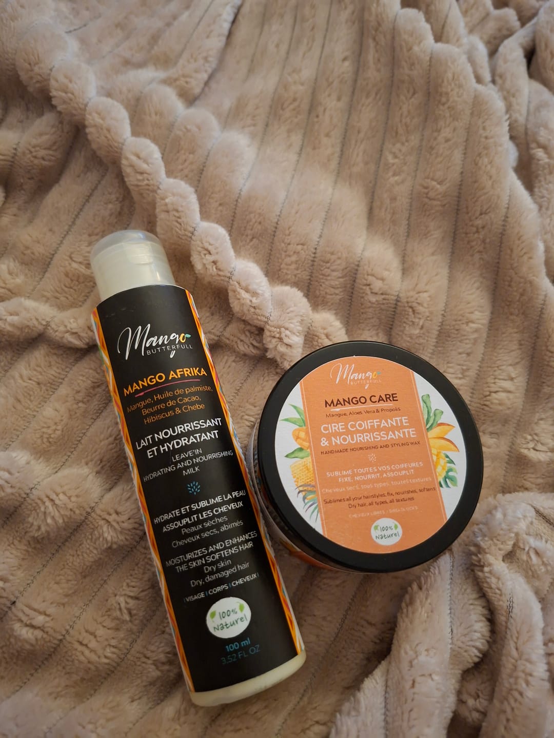 Customer photo review of Lait hydratant et nourrissant -  Mango AFRIKA