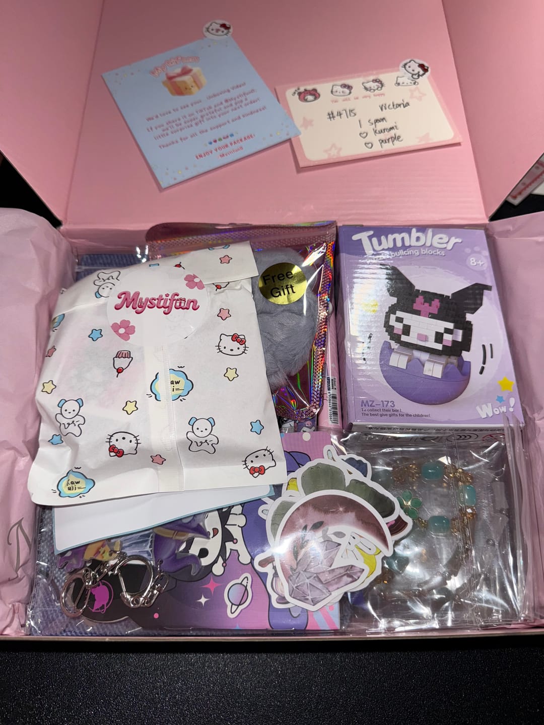 Customer photo review of A-New Mystery Pearl Spoon Bracelet Scoop – 1–2 Surprise Handmade Bracelets & Kawaii Gifts | Mystifun Lucky Scoop Game Gift